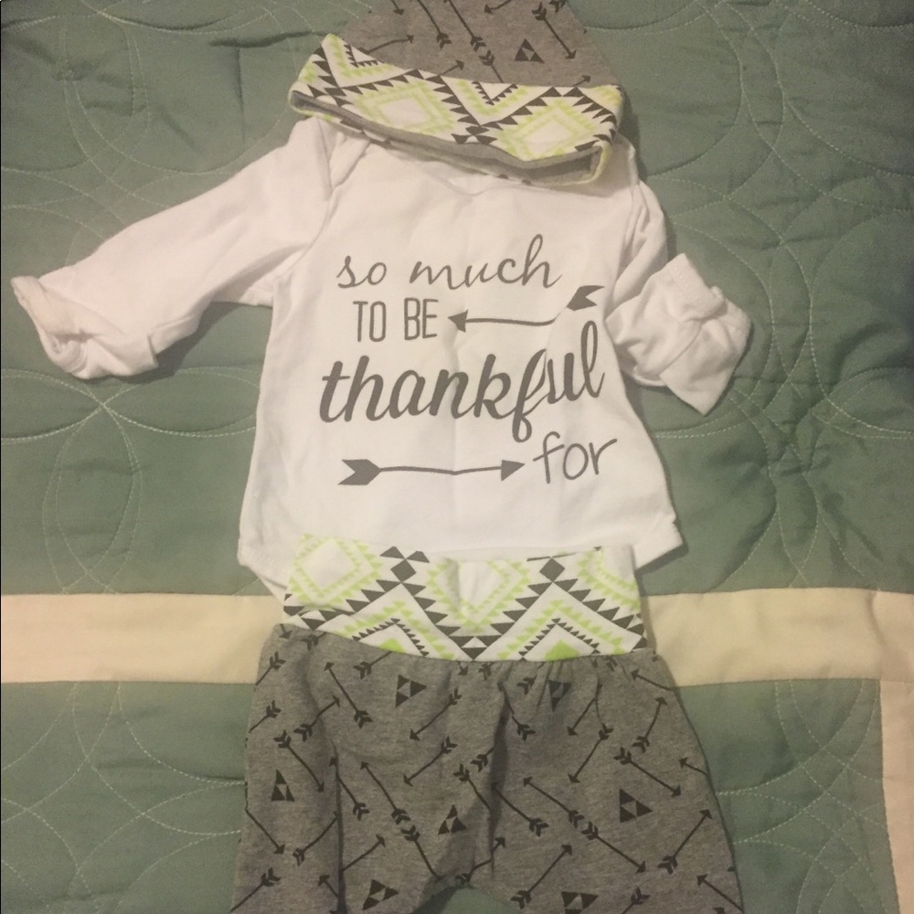 Baby boys 3-pc outfit